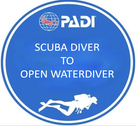 Upgrade from Scuba Diver Session to PADI Scuba Diver