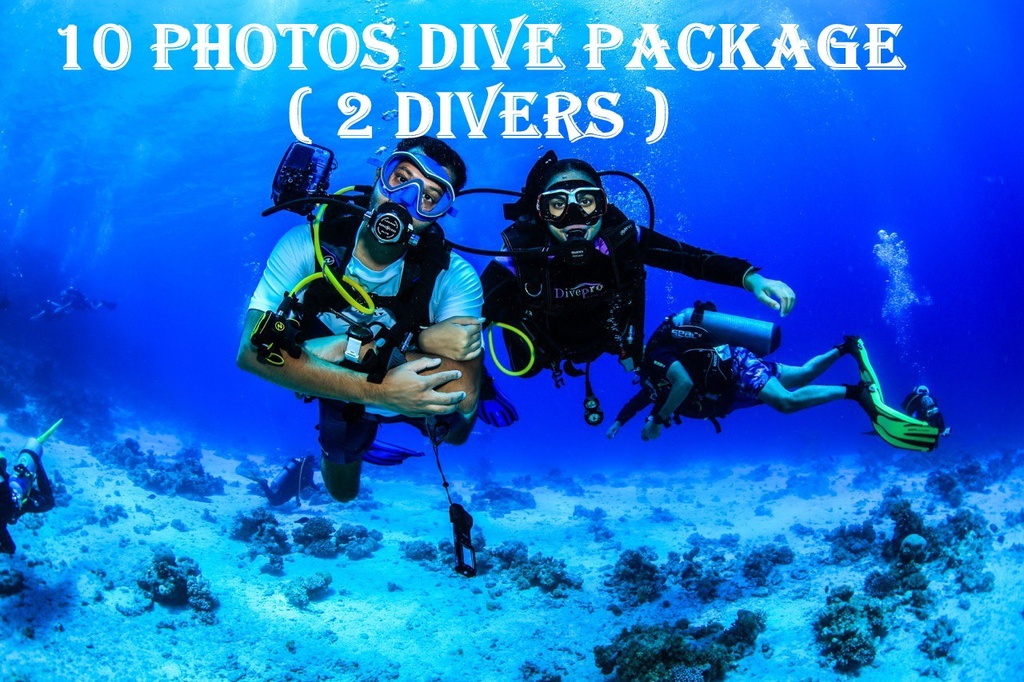 10 Photo Package Diver (2 Diver) 