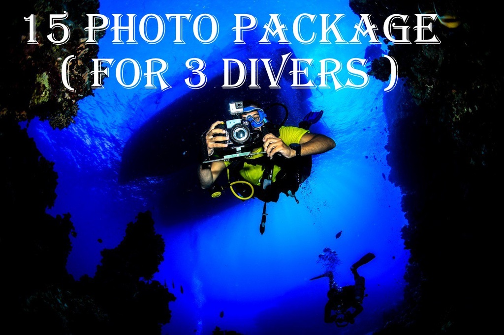15 Photo Package Diver (3 Diver) 