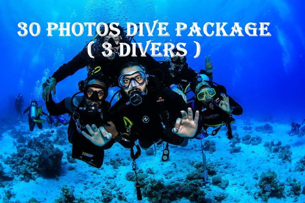 30 Photo Package Diver (3 Diver or Over) 