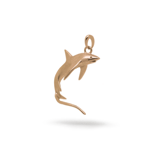 Fox shark pendant