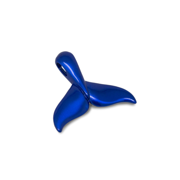 Whale tail pendant