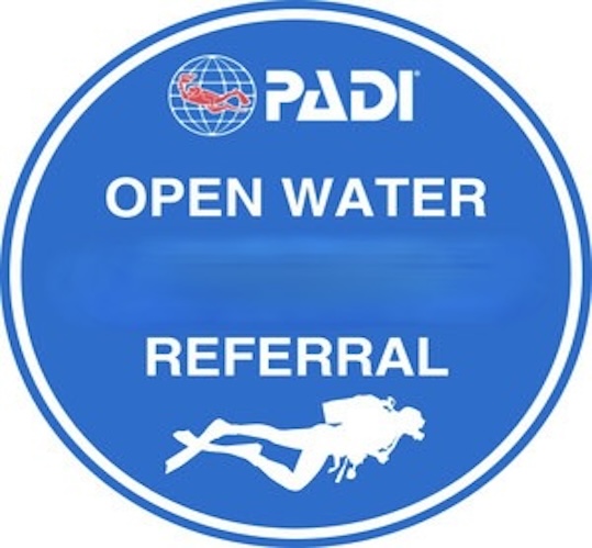 Open Water Diver Referral