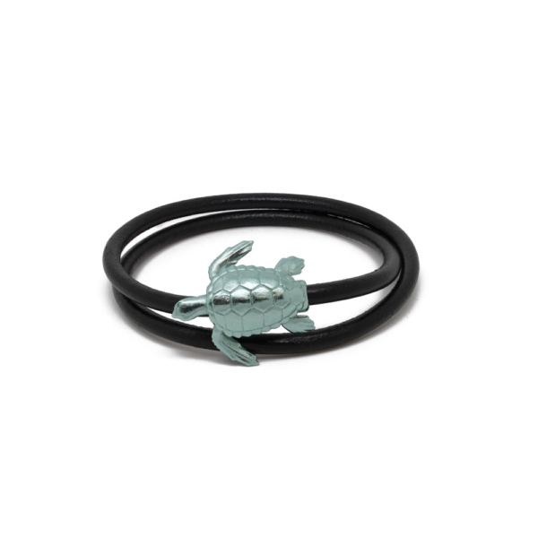 Double loop turtle bracelet