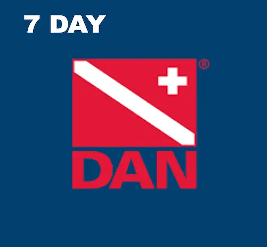 DAN Diving Insurance 7 days coverage