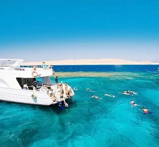 Snorkelen op het eiland Tiran met de boot - hele dag (volwassene)