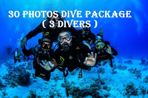30 Photo Package Diver (3 Diver or Over) 
