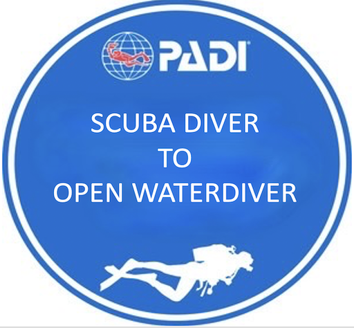 Upgrade from Scuba Diver to Open Water Diver